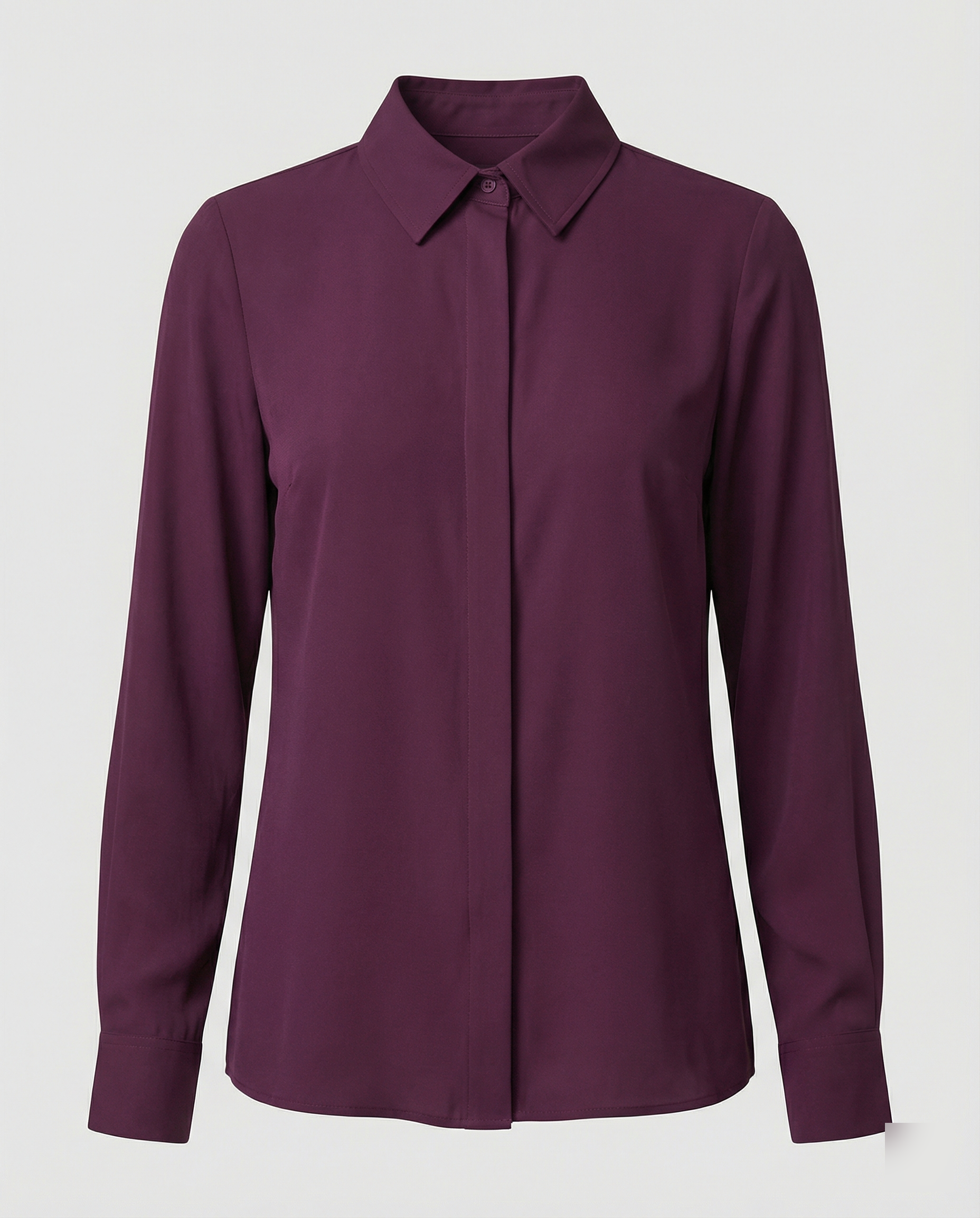 Damen Hemdbluse elegant mit luxuriösem Glanz