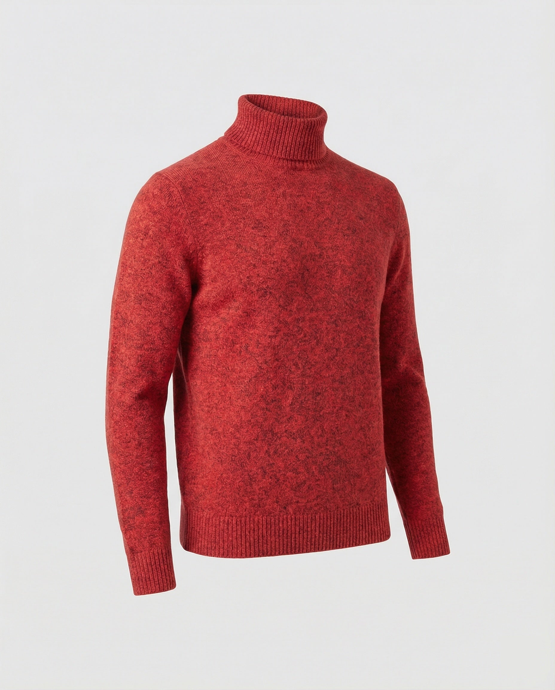 Herren Rollkragenpullover aus weichem Merinowolle R&B