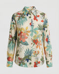 Damen Bluse Floral Viskose