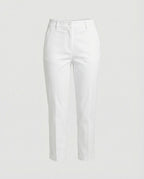 Damen Cropped Stoffhose modisch geschnitten