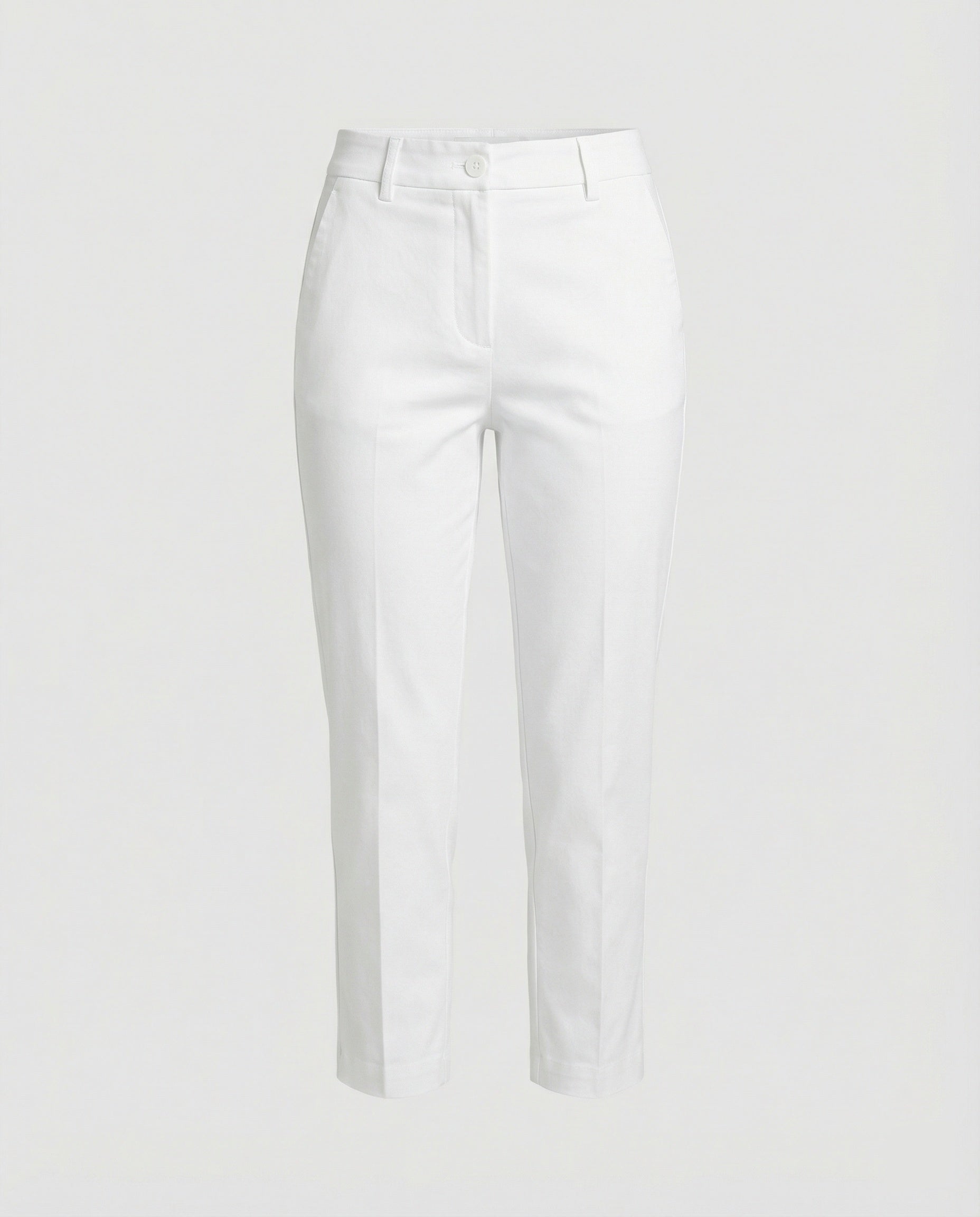 Damen Cropped Stoffhose modisch geschnitten