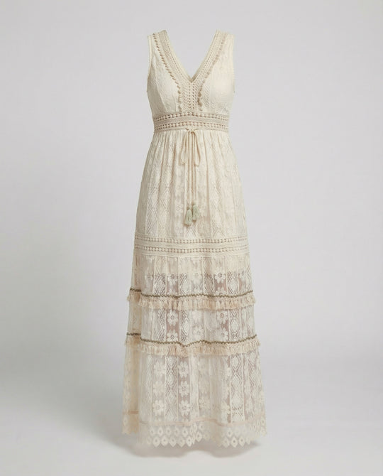 R&B | Anmutiges Boho-Spitzenkleid für Den Sommer