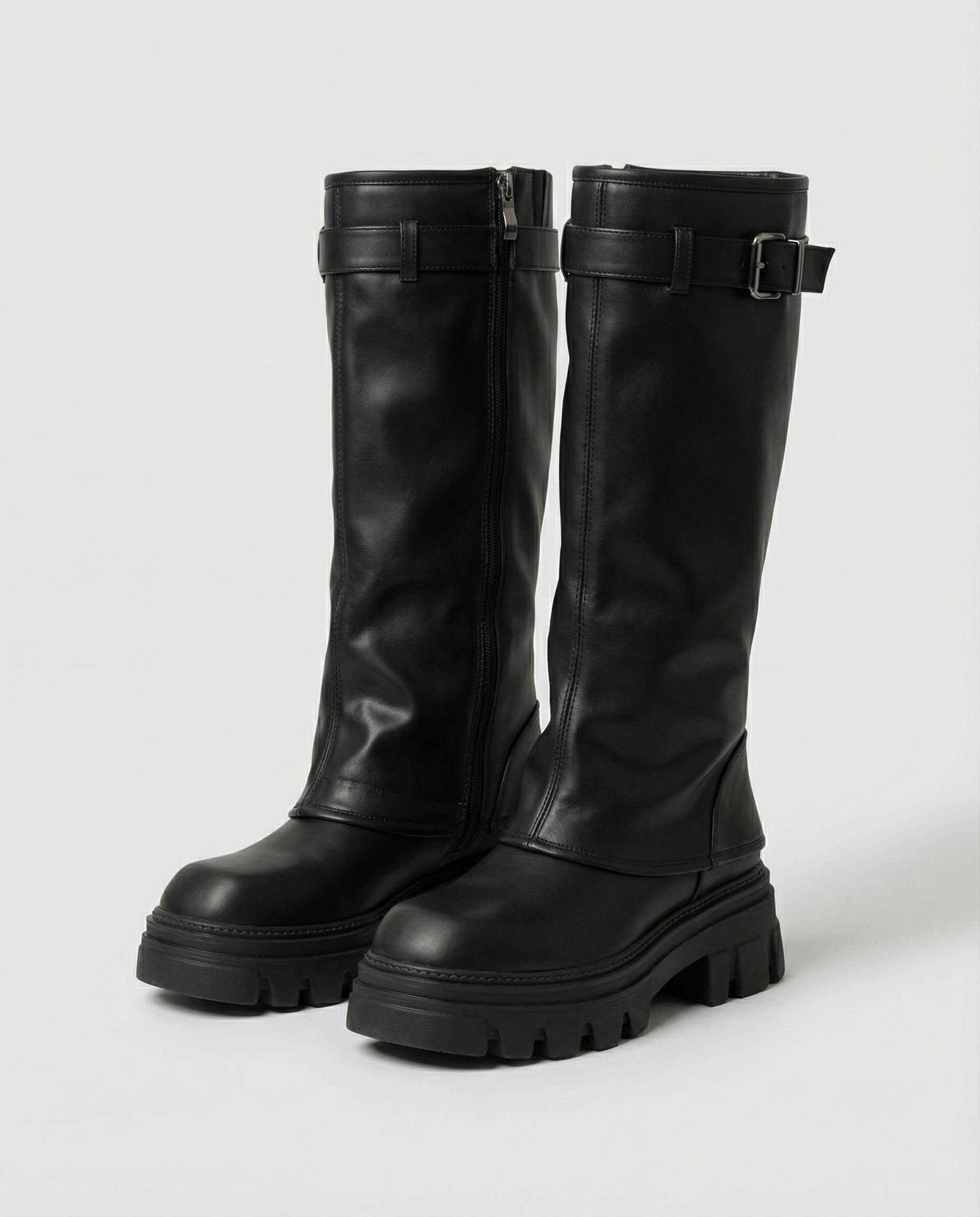 R&B |  Kniehohe Plateaustiefel