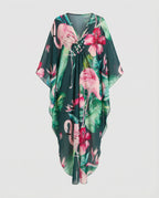 Damen Maxikleid Kaftan Sommer