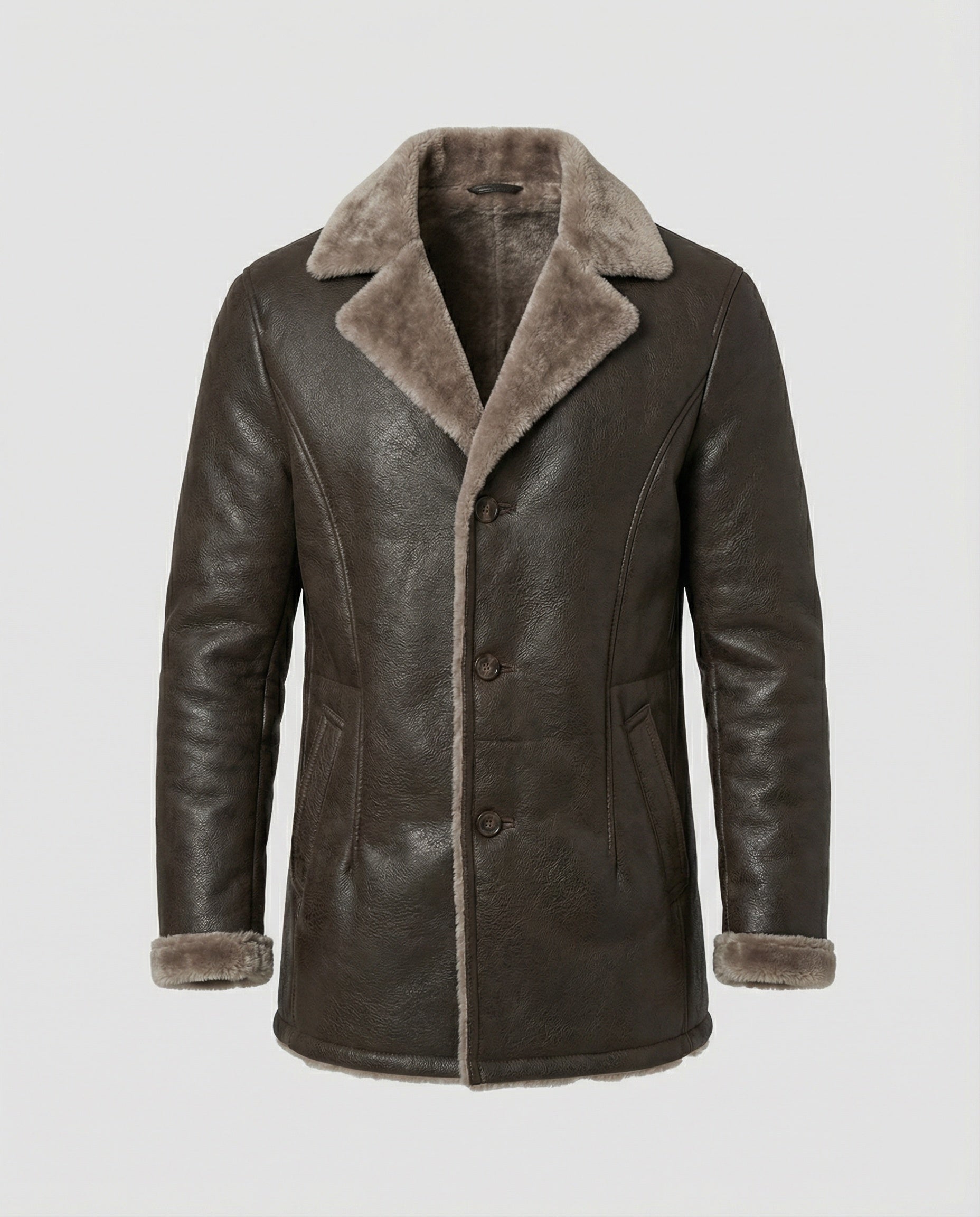 Warme Modische Herrenjacke Fleece