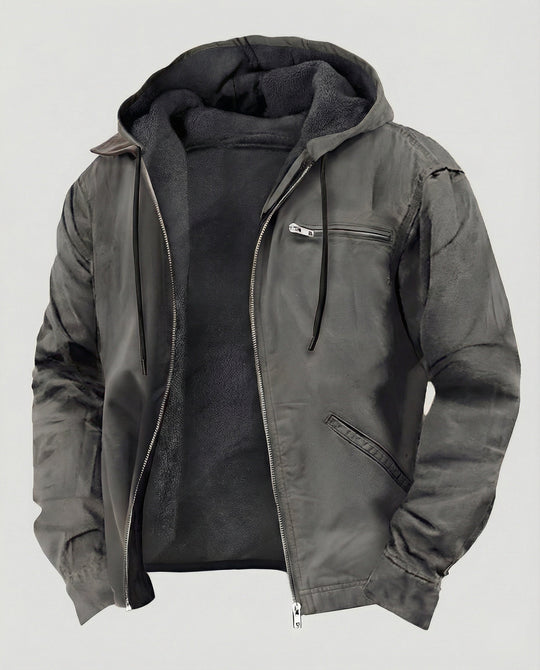 Outdoor-Jacke Herren Kapuze