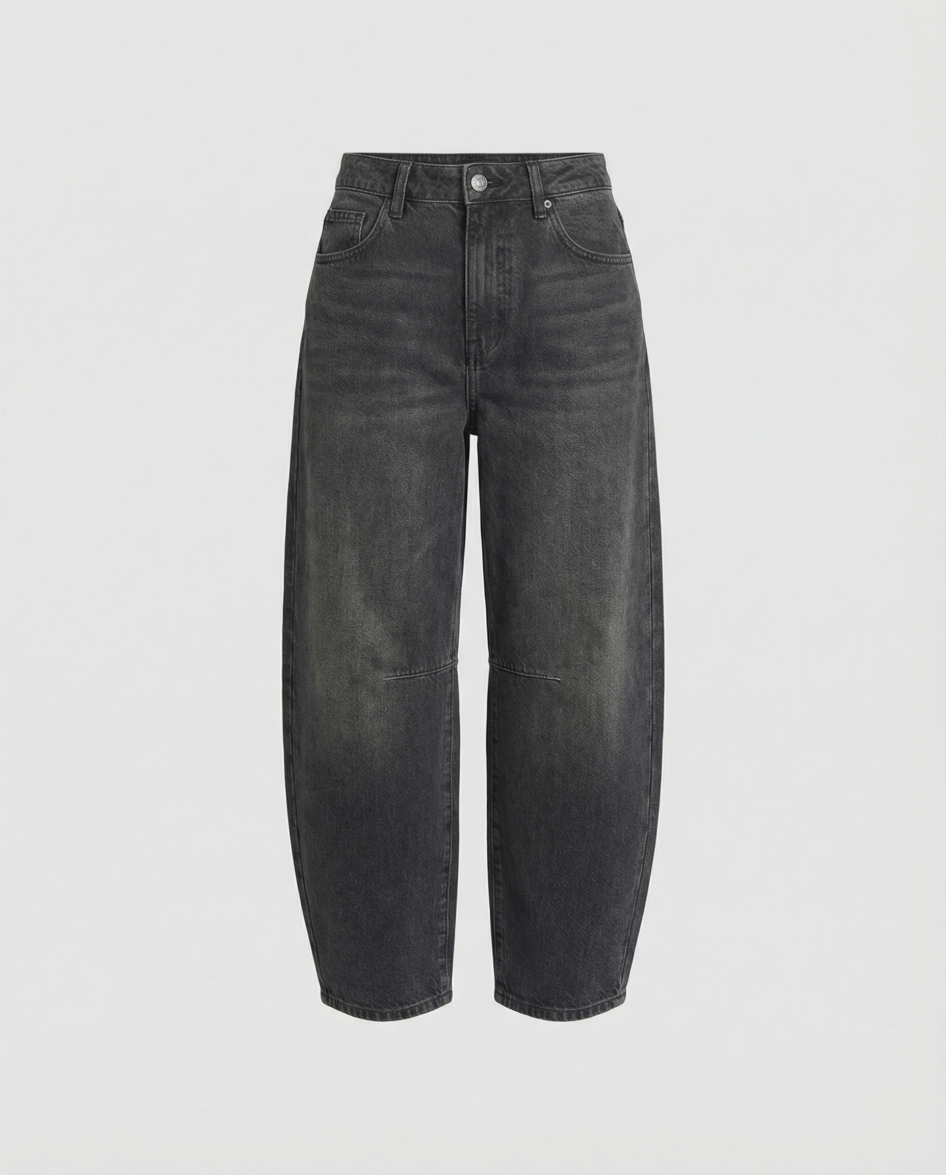R&B | Mid Rise Barrel Jeans für Damen