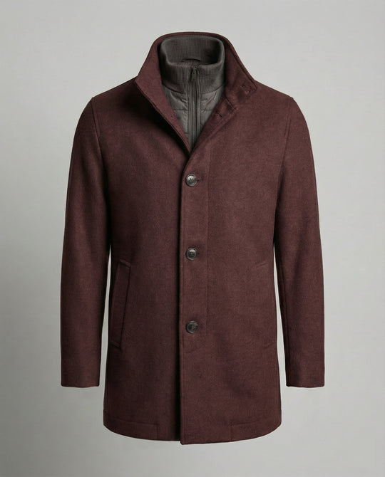 Die verfeinerte und luxuriöse Jacke mit Weste