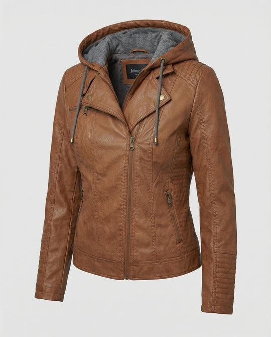 Wetterfester Damen jacke mit Kapuze
