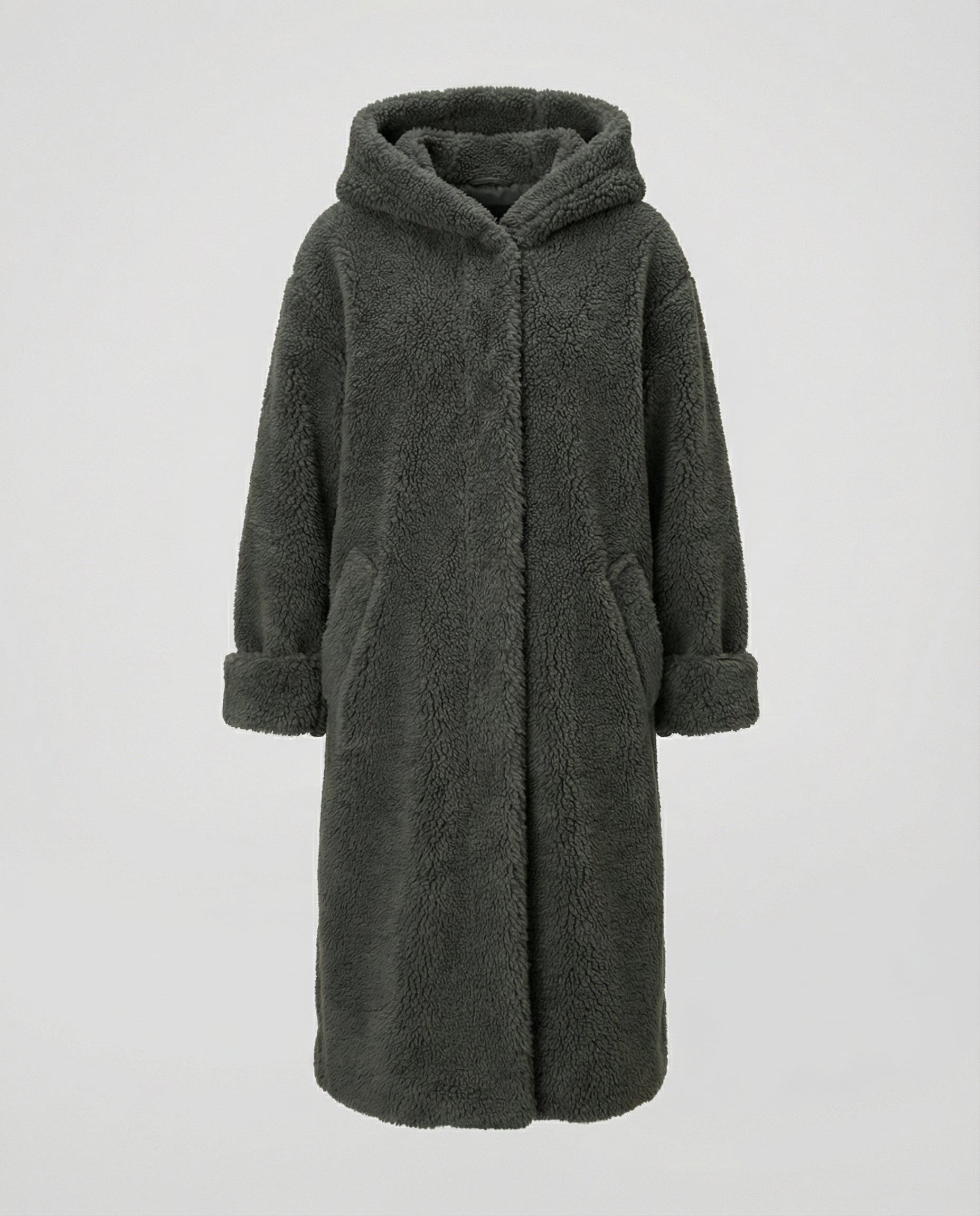 Damen Steppmantel mit Knöpfen & Winterdesign | R&B