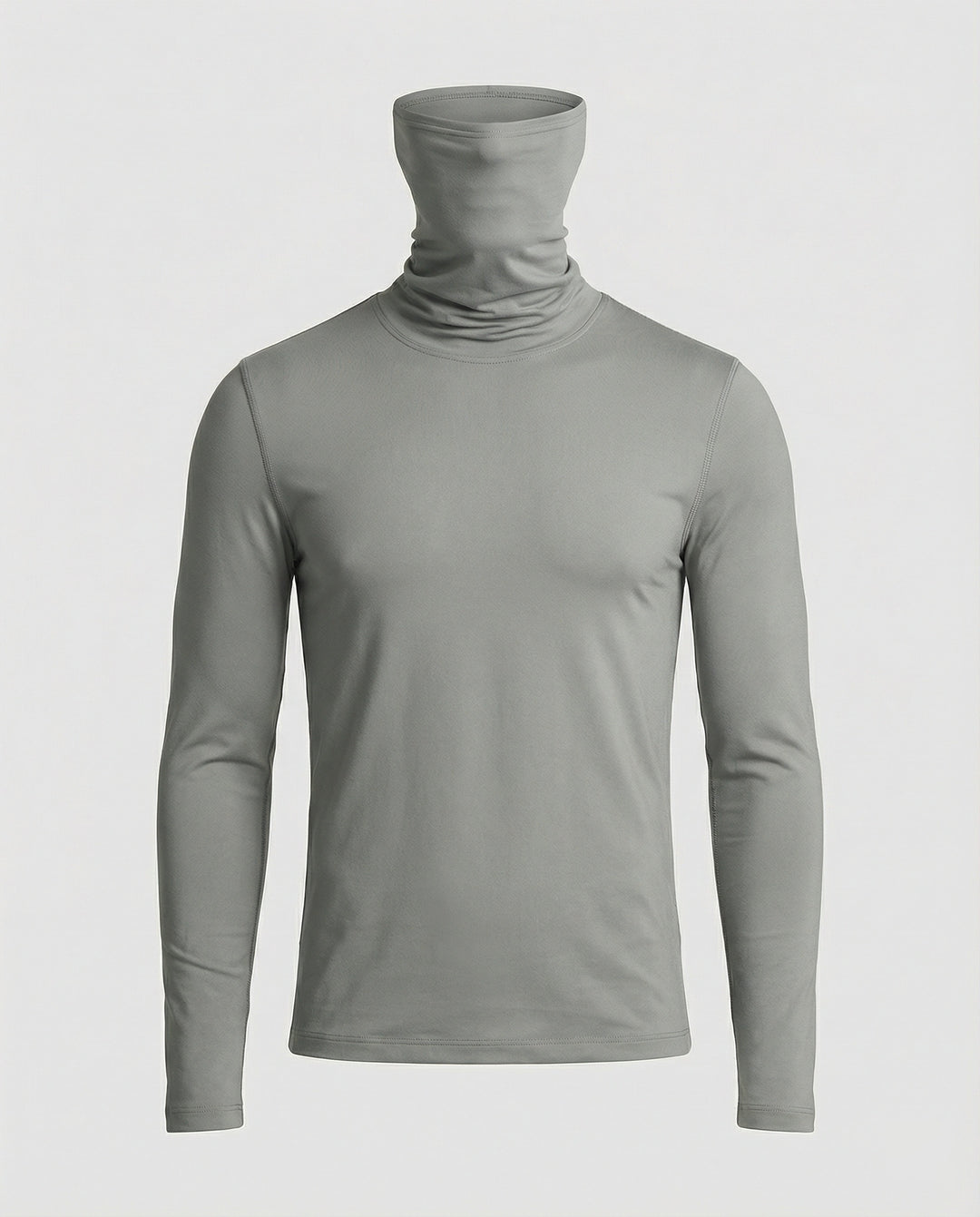 Herren Funktionsshirt mit hohem Kragen und innovativem Feuchtigkeitsmanagement R&B