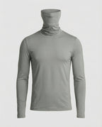 Herren Funktionsshirt mit hohem Kragen und innovativem Feuchtigkeitsmanagement R&B
