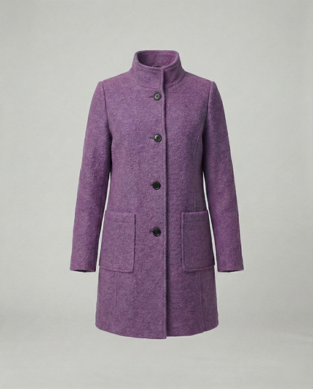 R&B | Elegante Jacke Aus Wollmischung Wolle Warm, Stilvoll