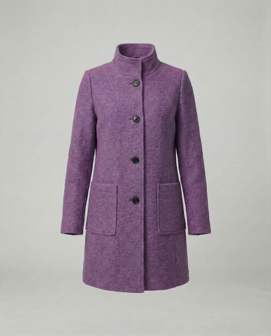 R&B | Elegante Jacke Aus Wollmischung Wolle Warm, Stilvoll