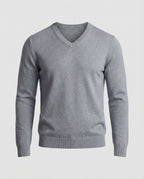 Herren V-Ausschnitt Feinstrickpullover R&B