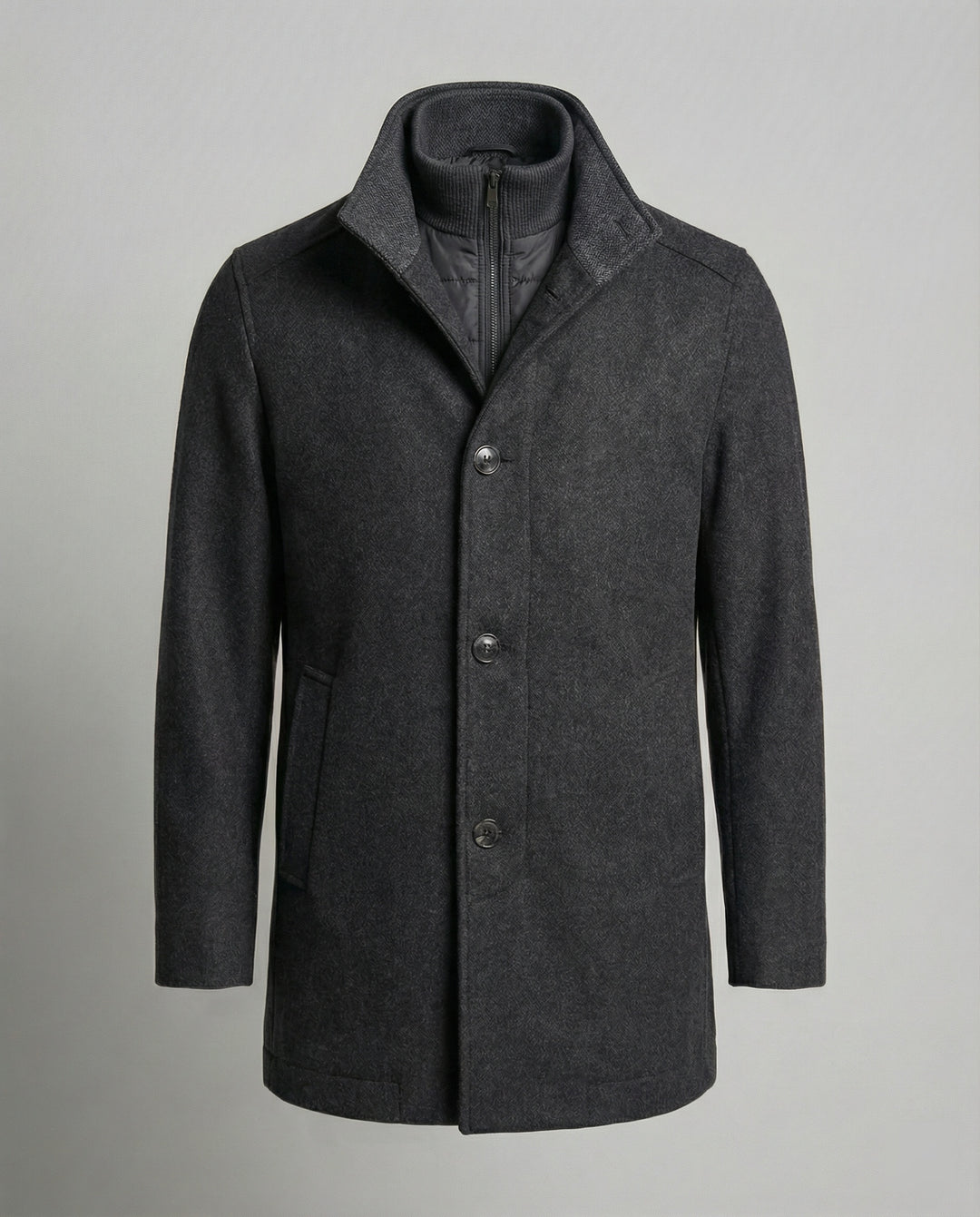 Die verfeinerte und luxuriöse Jacke mit Weste