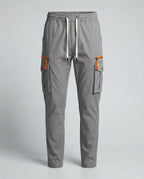 Herren cargo Hose mit innovativen Taschen und elastischem Bund Hedi-Mode