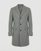 Eleganter Wintermantel Revers Herren