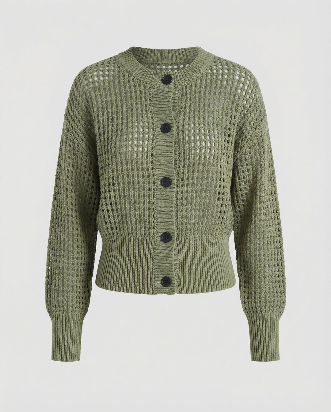 Damen luftiger Strickcardigan R&B