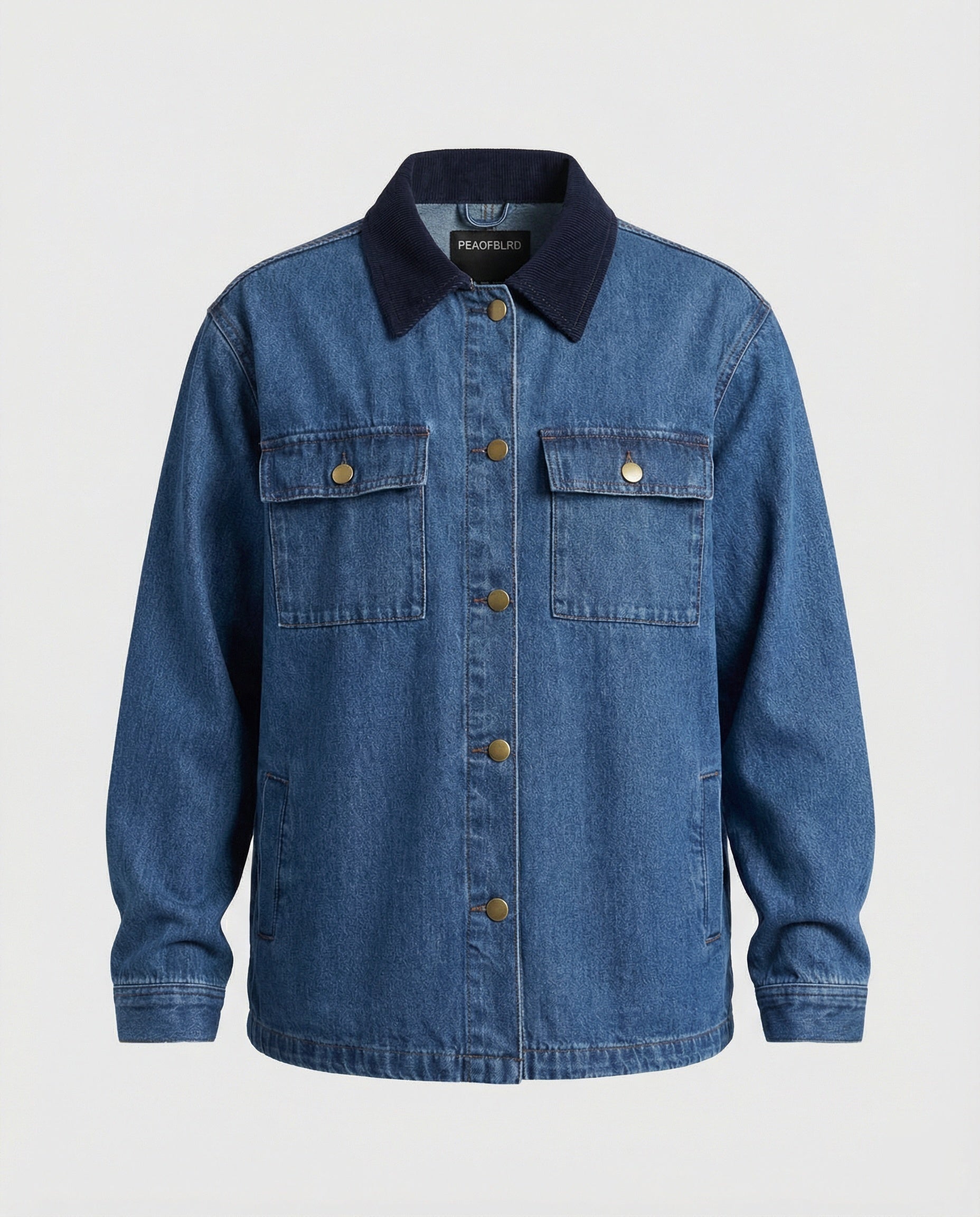 Damen Denimjacke mit klassischen Brusttaschen