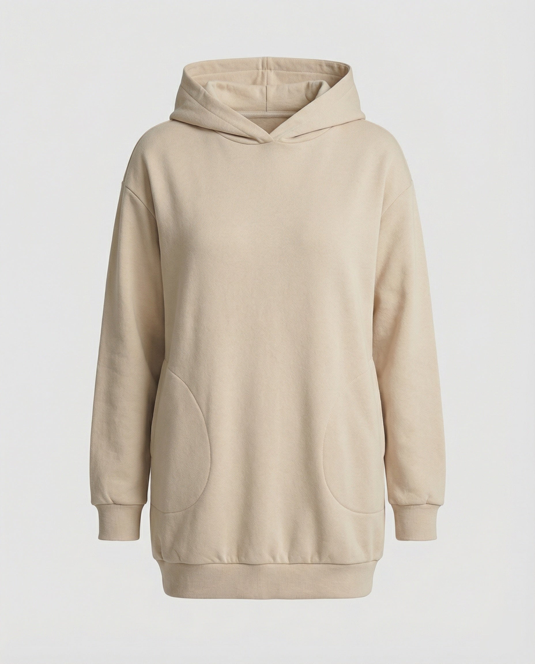 R&B | Stylisches Kapuzenpullover-Kleid