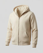 R&B | Warmer Fleecegefütterter Winterhoodie für Herren