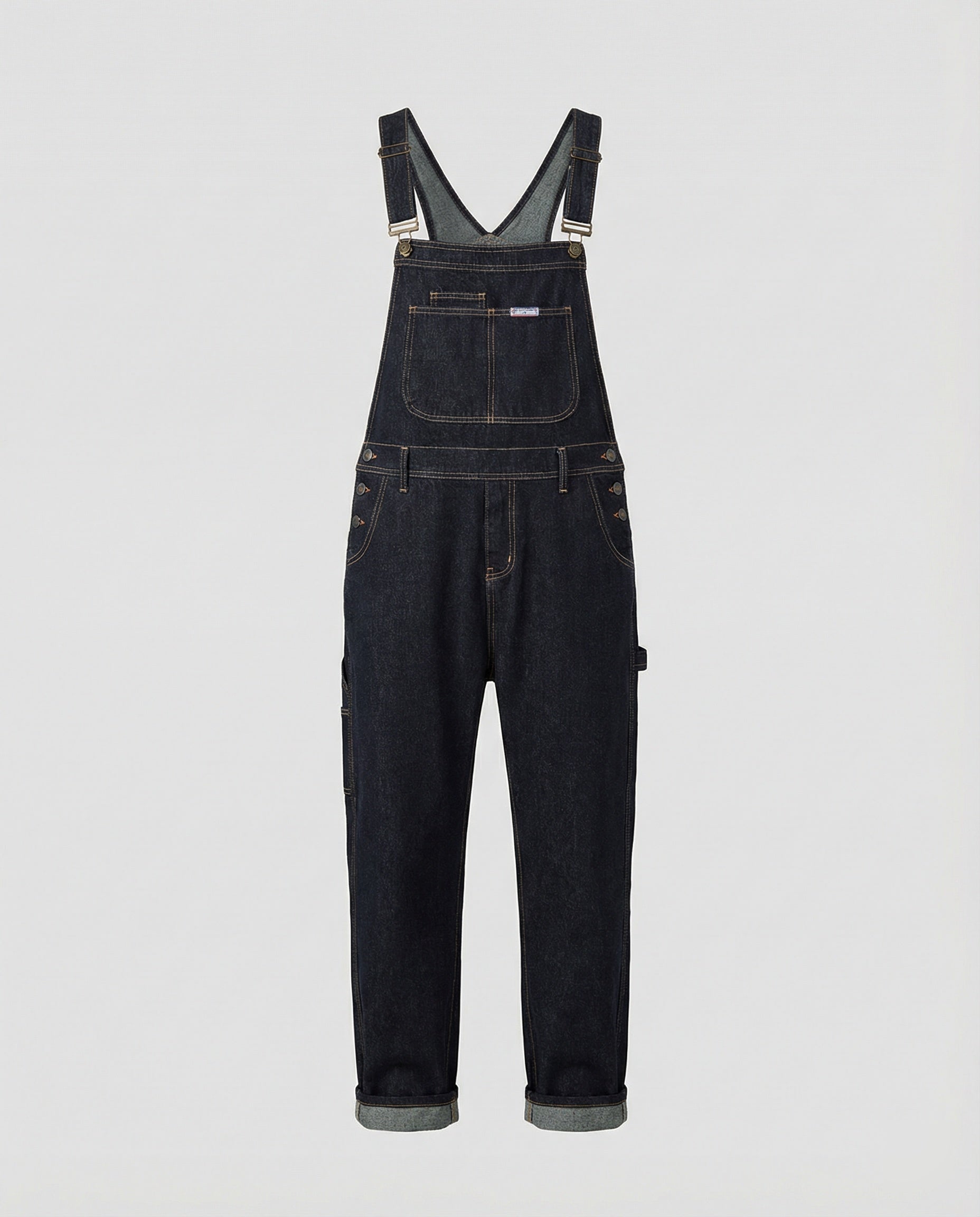 Herren Jeans Latzhose Denim