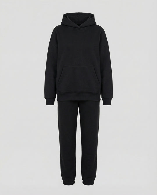 Damen Sweatanzug mit hohem Kragen