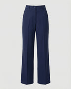 Damen Hochtaillierte Weite Hose