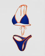 Damen Triangel-Bikini Konturierende Nähte