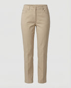 Damen formelle Stoffhose mit hohem Bund