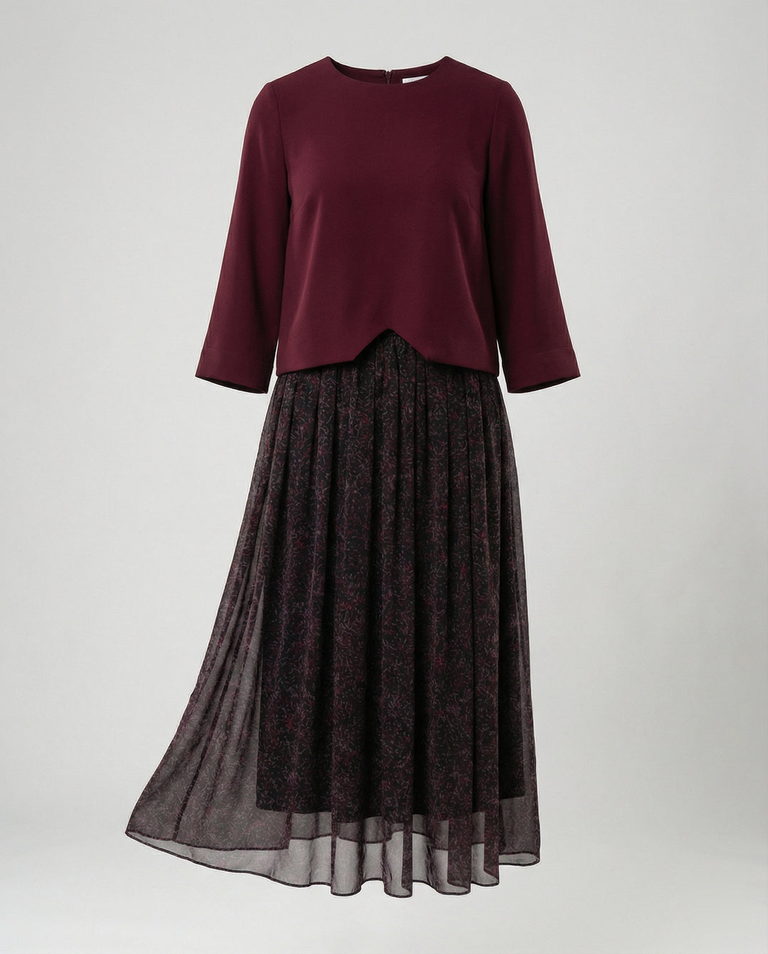 Damen Abendkleid elegant Zweiteiler