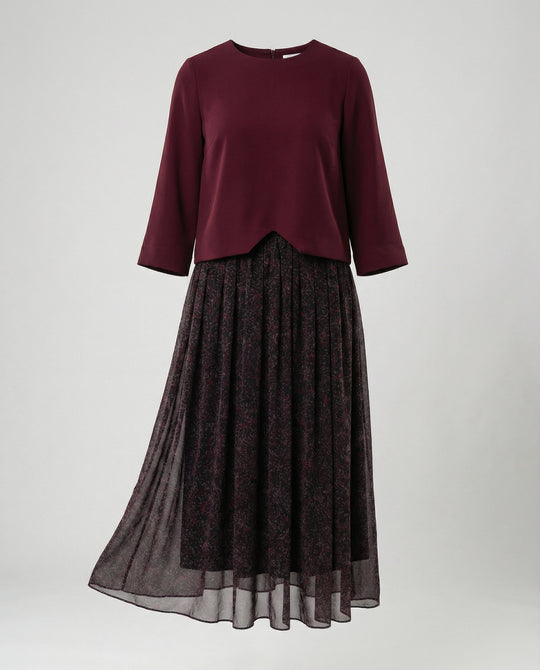 Damen Abendkleid elegant Zweiteiler