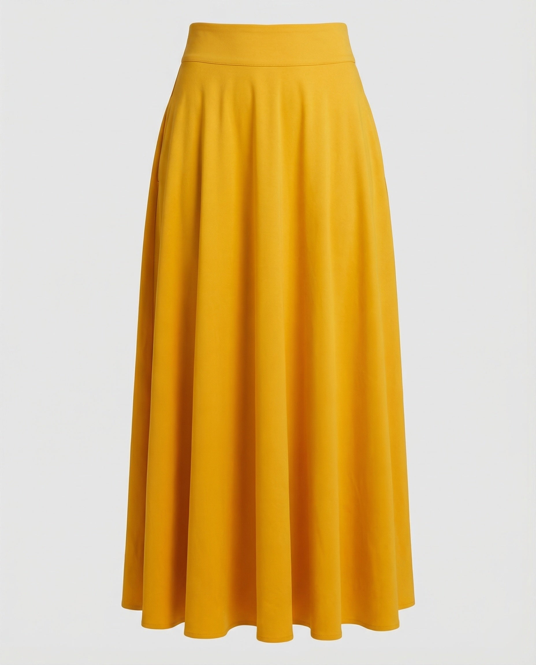 Damen Luftiger Maxi-Rock mit hohem Taillenbund R&B