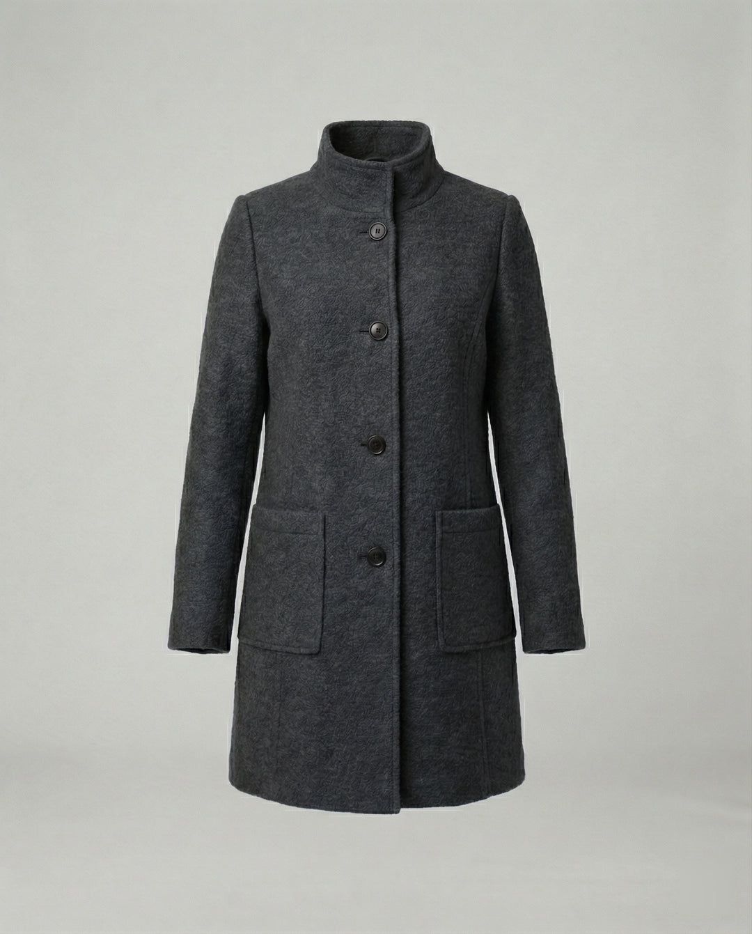 R&B | Elegante Jacke Aus Wollmischung Wolle Warm, Stilvoll
