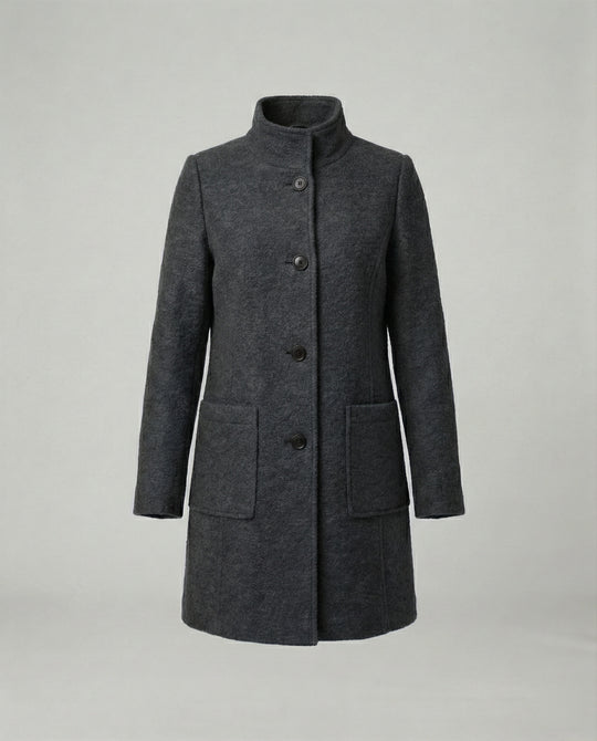 R&B | Elegante Jacke Aus Wollmischung Wolle Warm, Stilvoll
