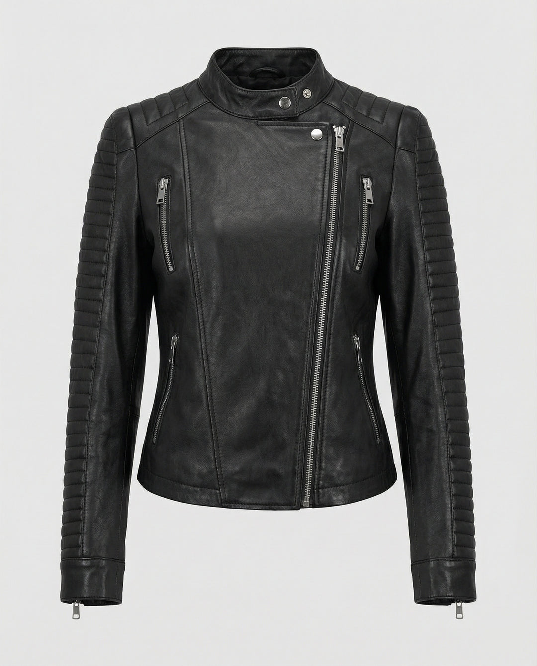 R&B | Damen Lederjacke Stilvoll Zeitlos