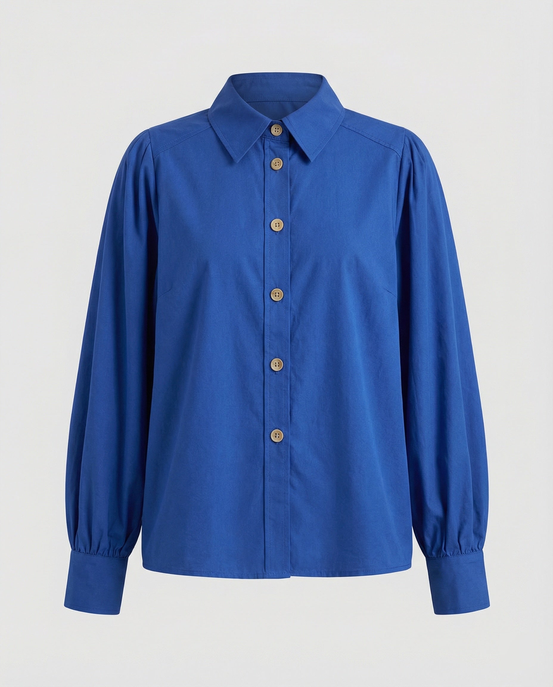 Damen Bluse mit Puffärmeln und elegantem Schnitt