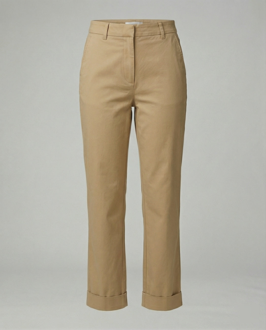 Damen weite Stoffhose mit elastischem Bund
