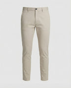 Herren Slim Fit Hose mit Elastikbund