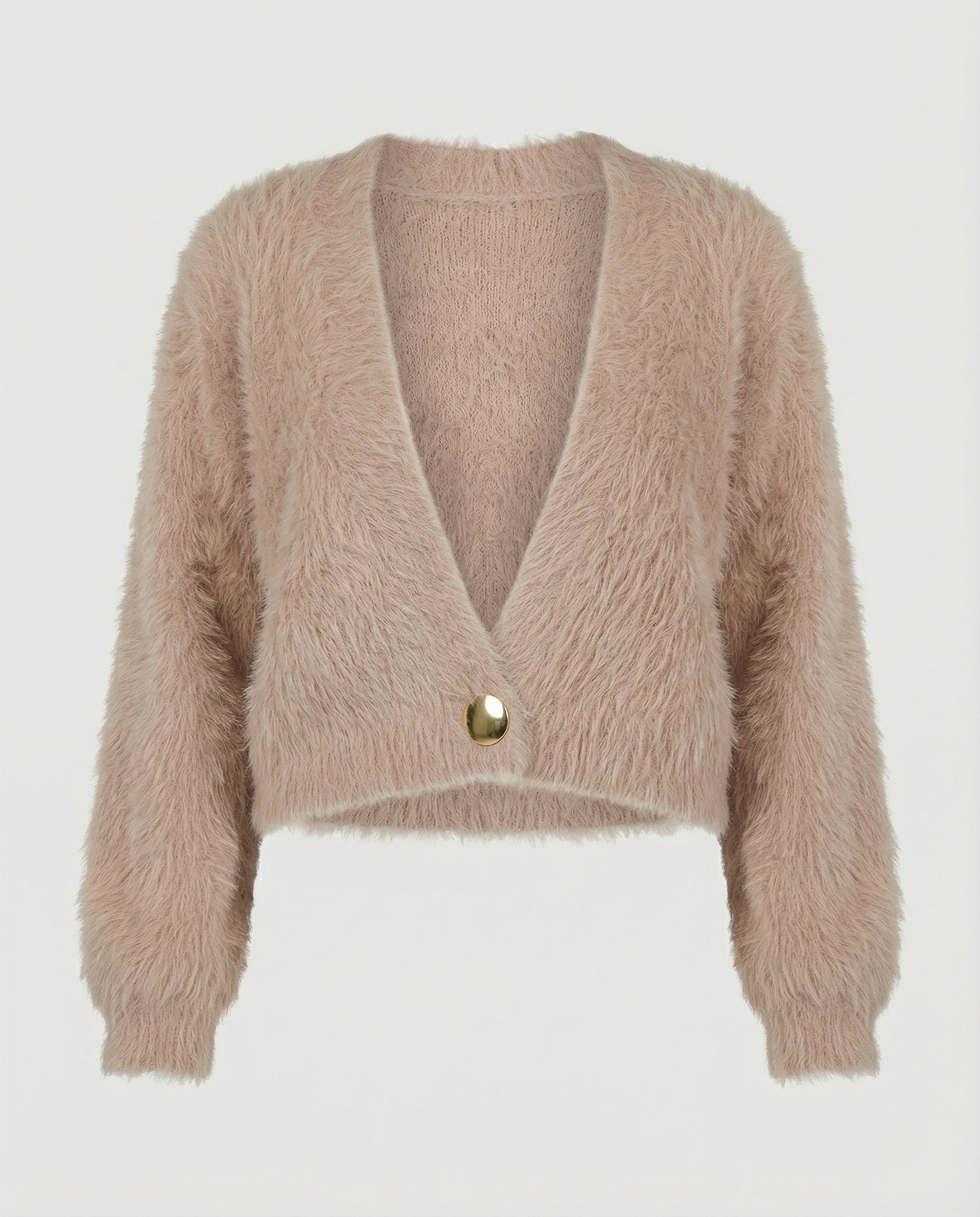 Strickjacke Damen flauschig oversized aus weichem Material
