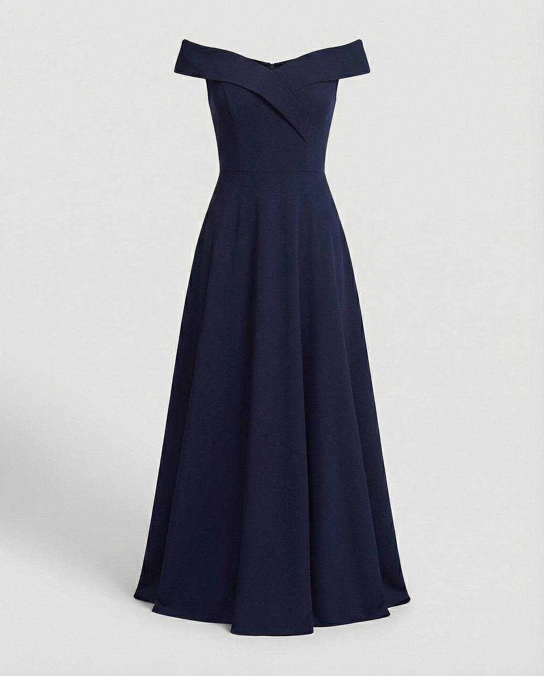 R&B | Elegantes Off-Shoulder Langes Catwalk Abendkleid