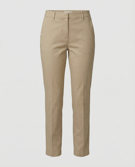 Damen Chino Stoffhose hochwertig verarbeitet