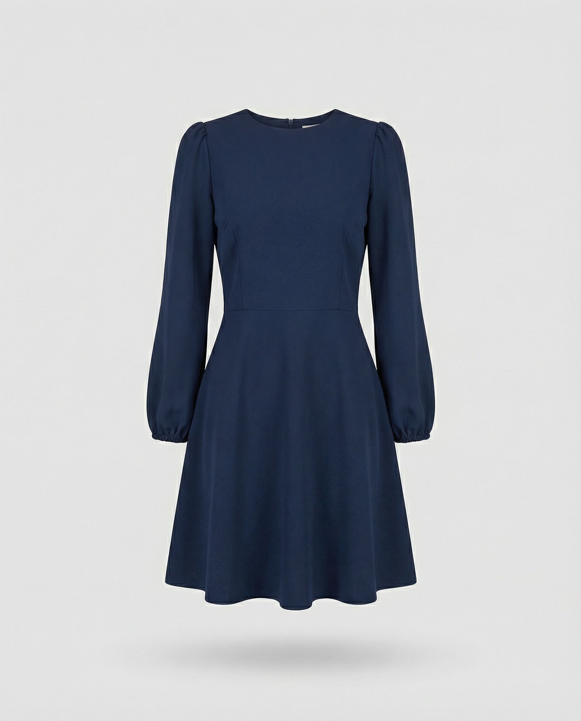 Skaterkleid Mit Ballonärmeln Damen