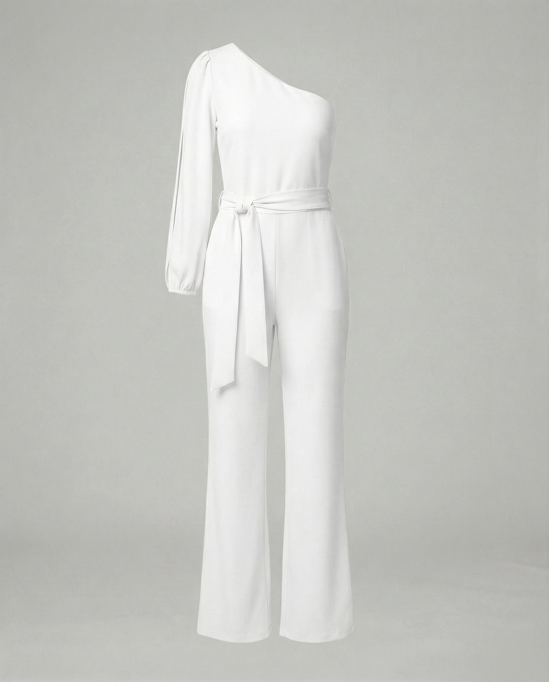 Damen Luxuriöser Overall mit Schleifengürtel & Funkelnden Details | R&B