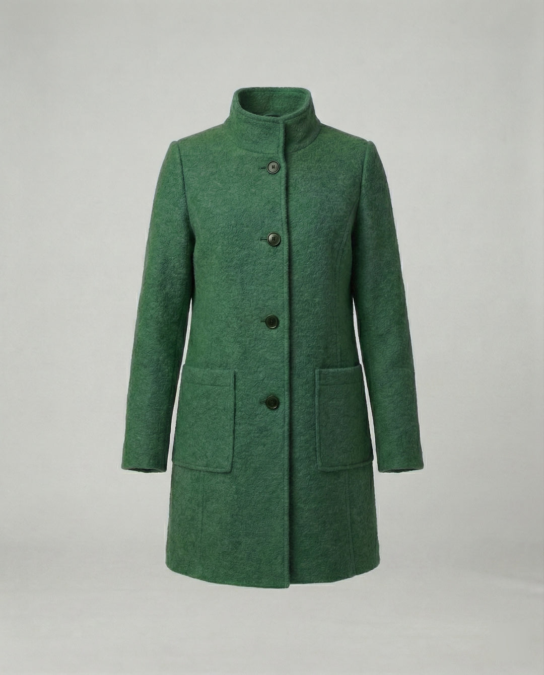 R&B | Elegante Jacke Aus Wollmischung Wolle Warm, Stilvoll