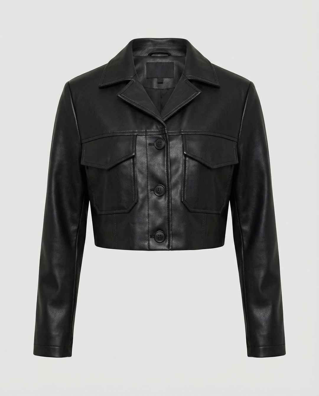 Leichte Steppjacke Damen mit Cropped Schnitt und Taschen