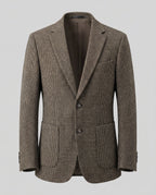 Herren Sakko Glencheck mit Revers