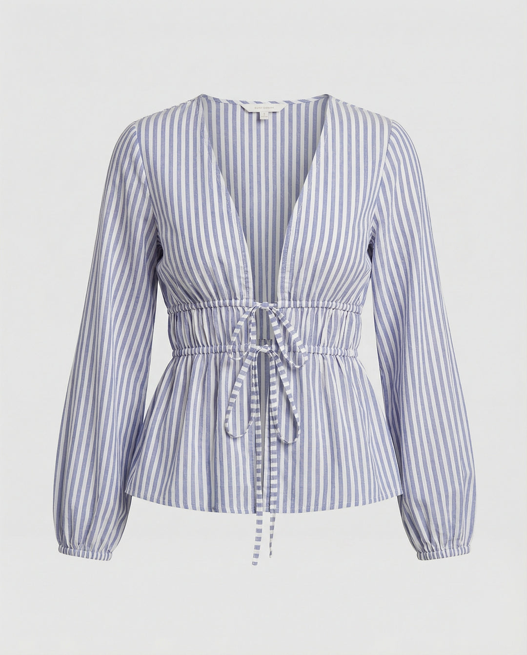 Bluse Damen V-Ausschnitt Tailliert