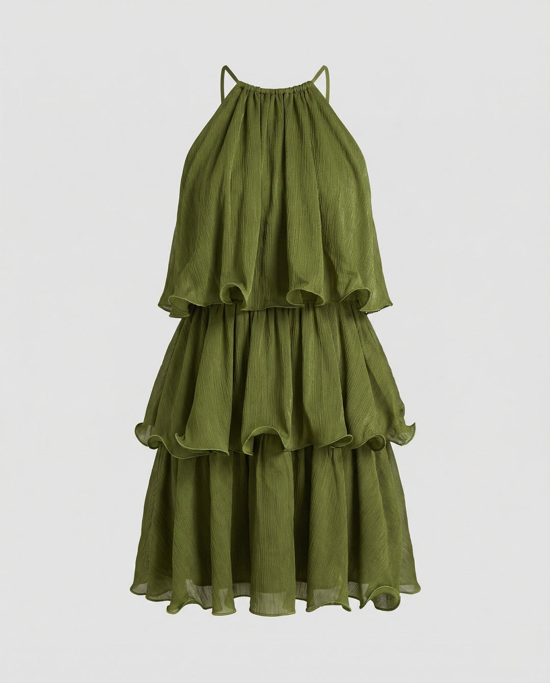 Damen Freizeitkleid Mini hochgeschlossen